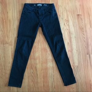 Black Low Rise Skinny Jeans
